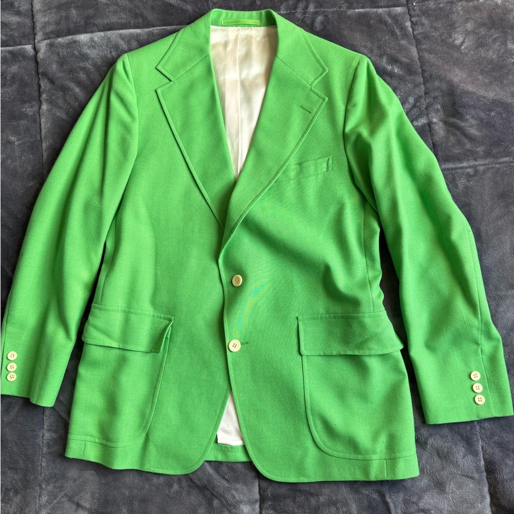 Men's Green Blazer